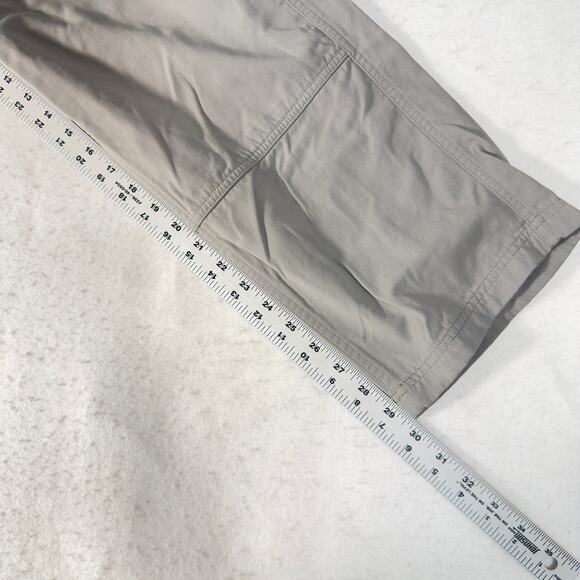 Duluth Trading Co Dry On The Fly Cargo Pant Men M x30 (30W 30L) Grey Elastic - Picture 11 of 16